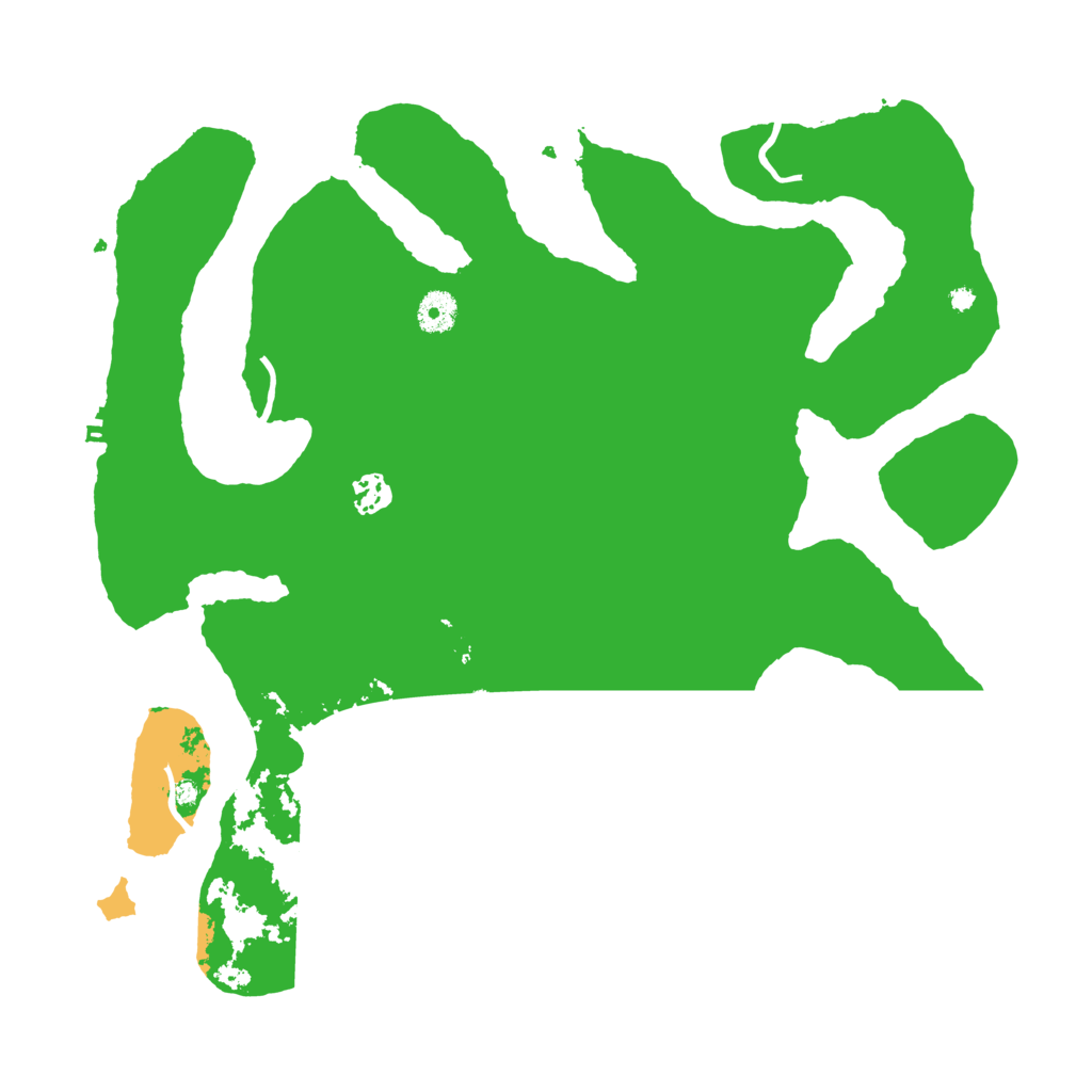 Biome Rust Map: Procedural Map, Size: 4000, Seed: 2135468