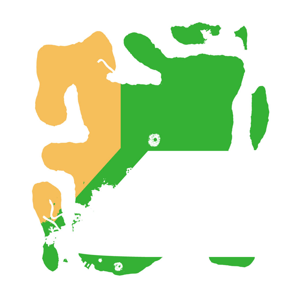 Biome Rust Map: Procedural Map, Size: 3500, Seed: 1846644876