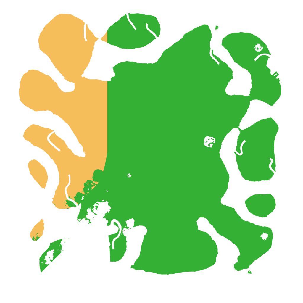 Biome Rust Map: Procedural Map, Size: 4001, Seed: 117138