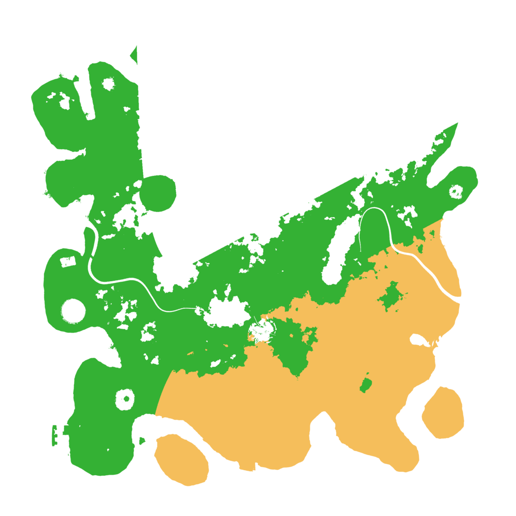 Biome Rust Map: Procedural Map, Size: 3750, Seed: 32215487