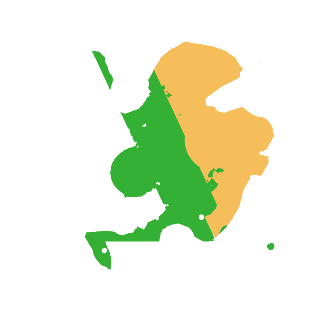 Biome Rust Map: Procedural Map, Size: 1800, Seed: 66666