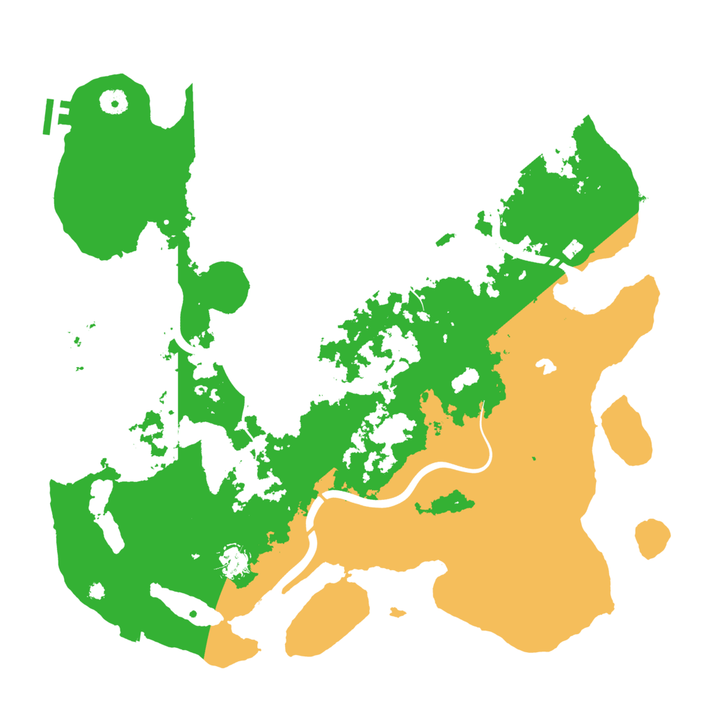 Biome Rust Map: Procedural Map, Size: 4000, Seed: 1651510959
