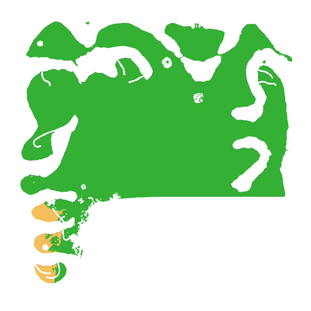 Biome Rust Map: Procedural Map, Size: 4500, Seed: 768259