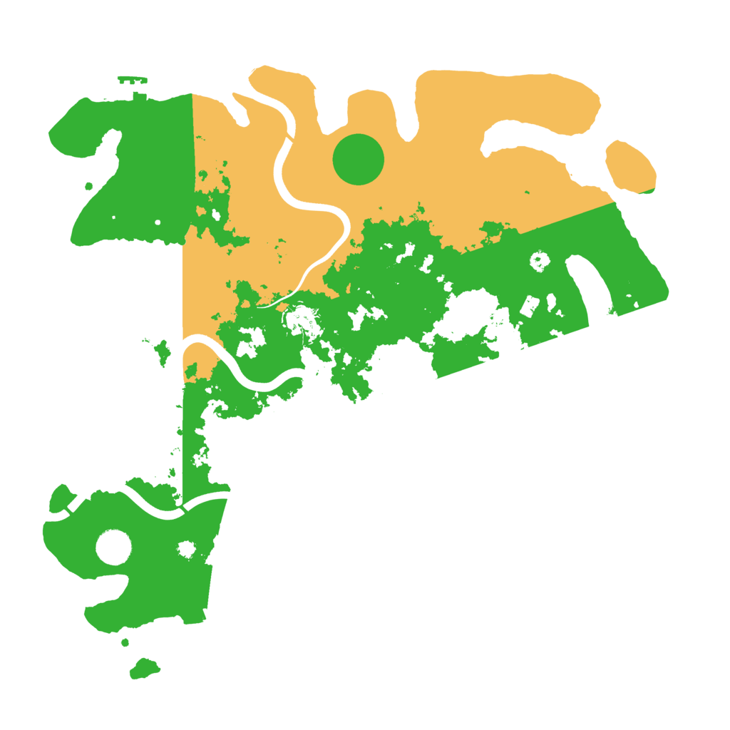 Biome Rust Map: Procedural Map, Size: 3750, Seed: 225484