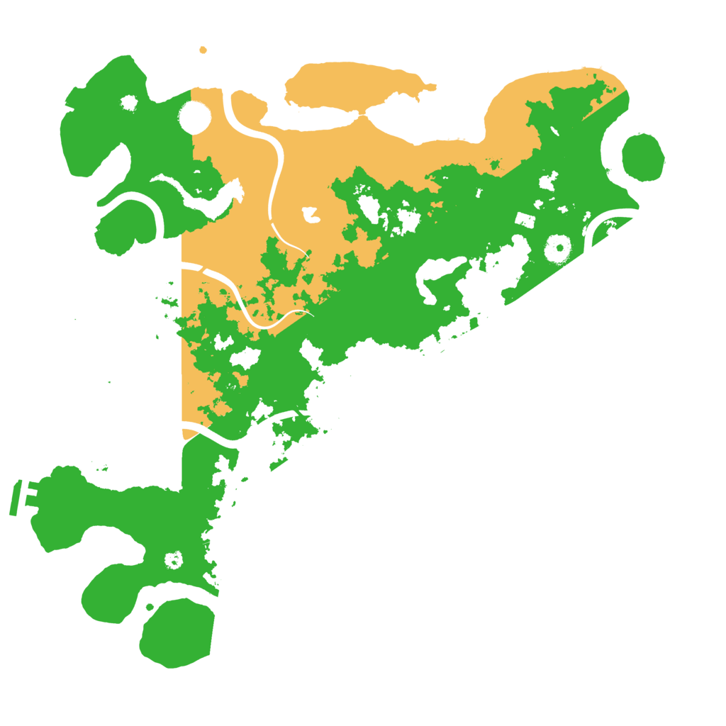 Biome Rust Map: Procedural Map, Size: 4000, Seed: 745122