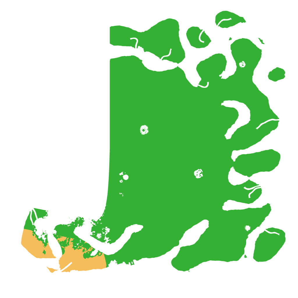 Biome Rust Map: Procedural Map, Size: 4950, Seed: 11