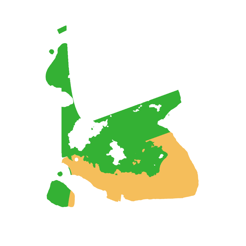 Biome Rust Map: Procedural Map, Size: 2000, Seed: 742805