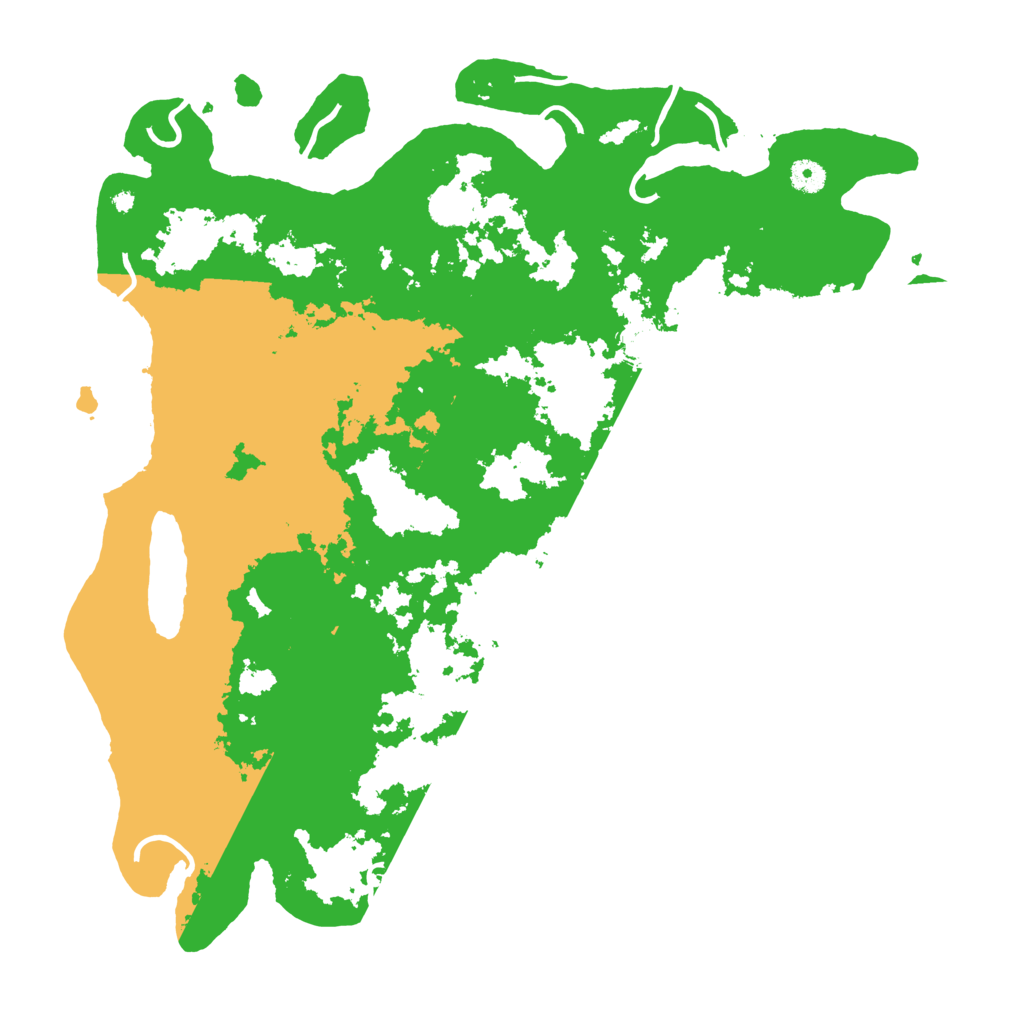 Biome Rust Map: Procedural Map, Size: 4500, Seed: 508223823