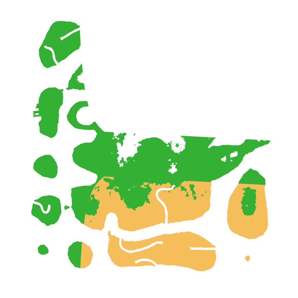 Biome Rust Map: Procedural Map, Size: 3000, Seed: 1002468963