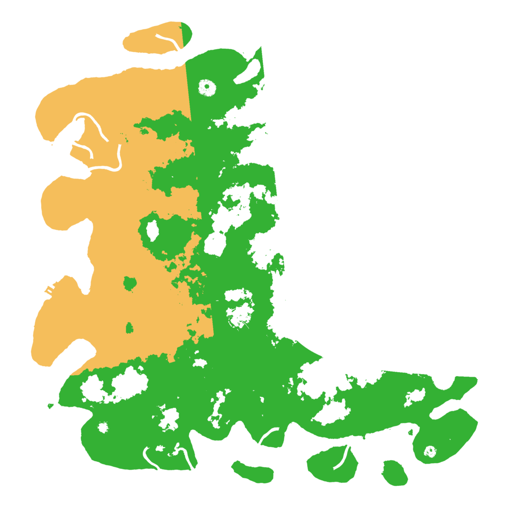 Biome Rust Map: Procedural Map, Size: 4500, Seed: 1708893675