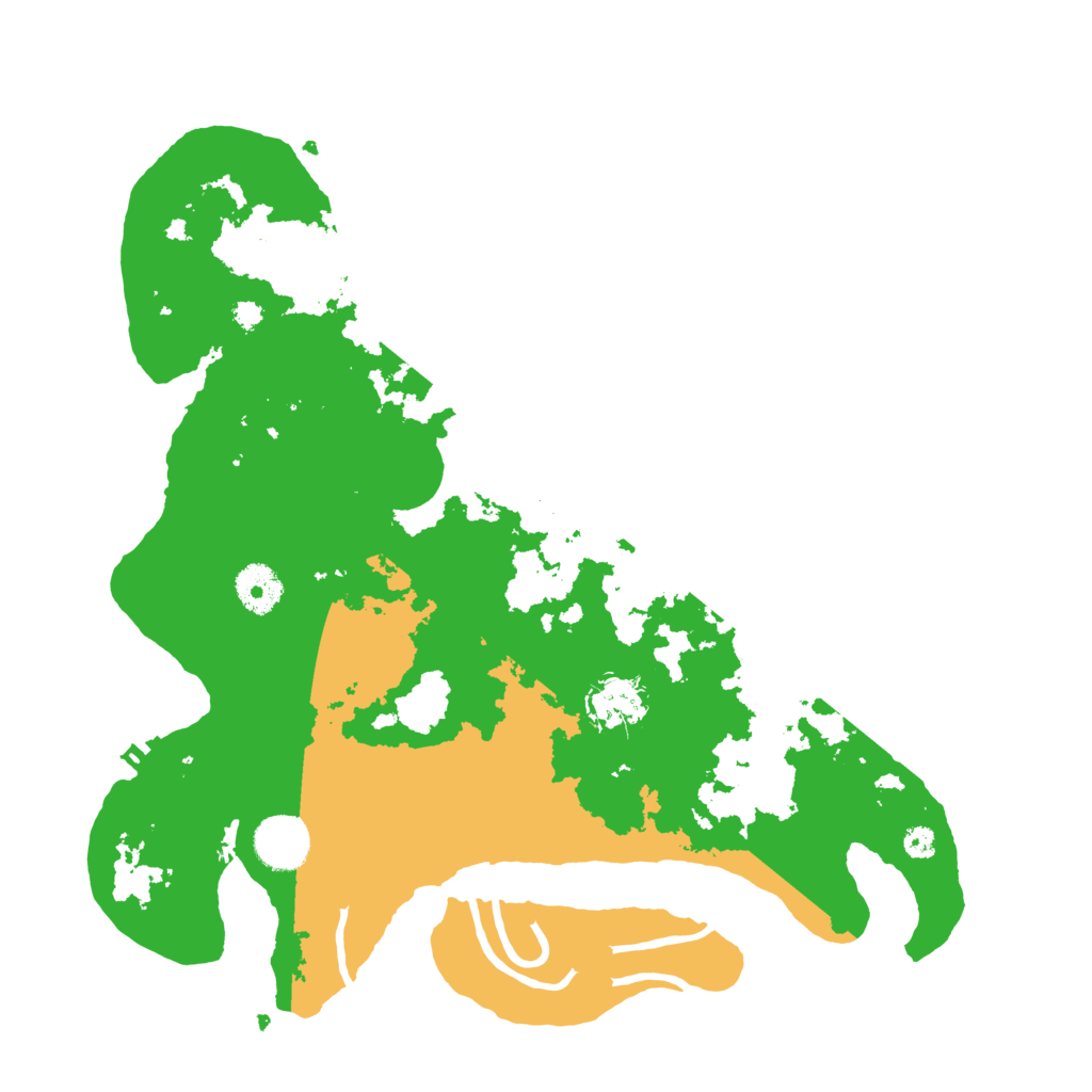 Biome Rust Map: Procedural Map, Size: 3500, Seed: 879