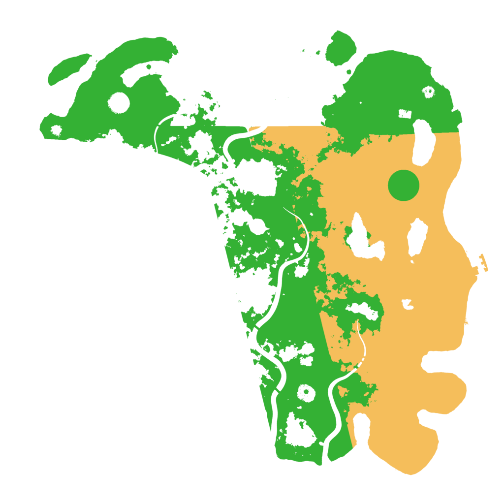 Biome Rust Map: Procedural Map, Size: 4250, Seed: 554627273