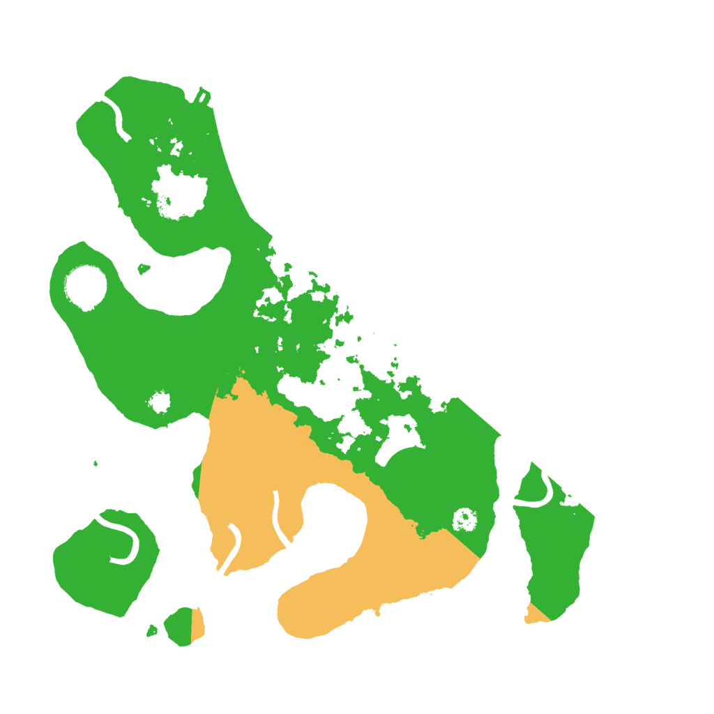 Biome Rust Map: Procedural Map, Size: 3000, Seed: 2003890908