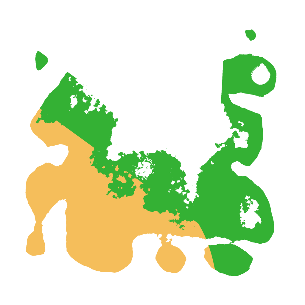 Biome Rust Map: Barren, Size: 3000, Seed: 82