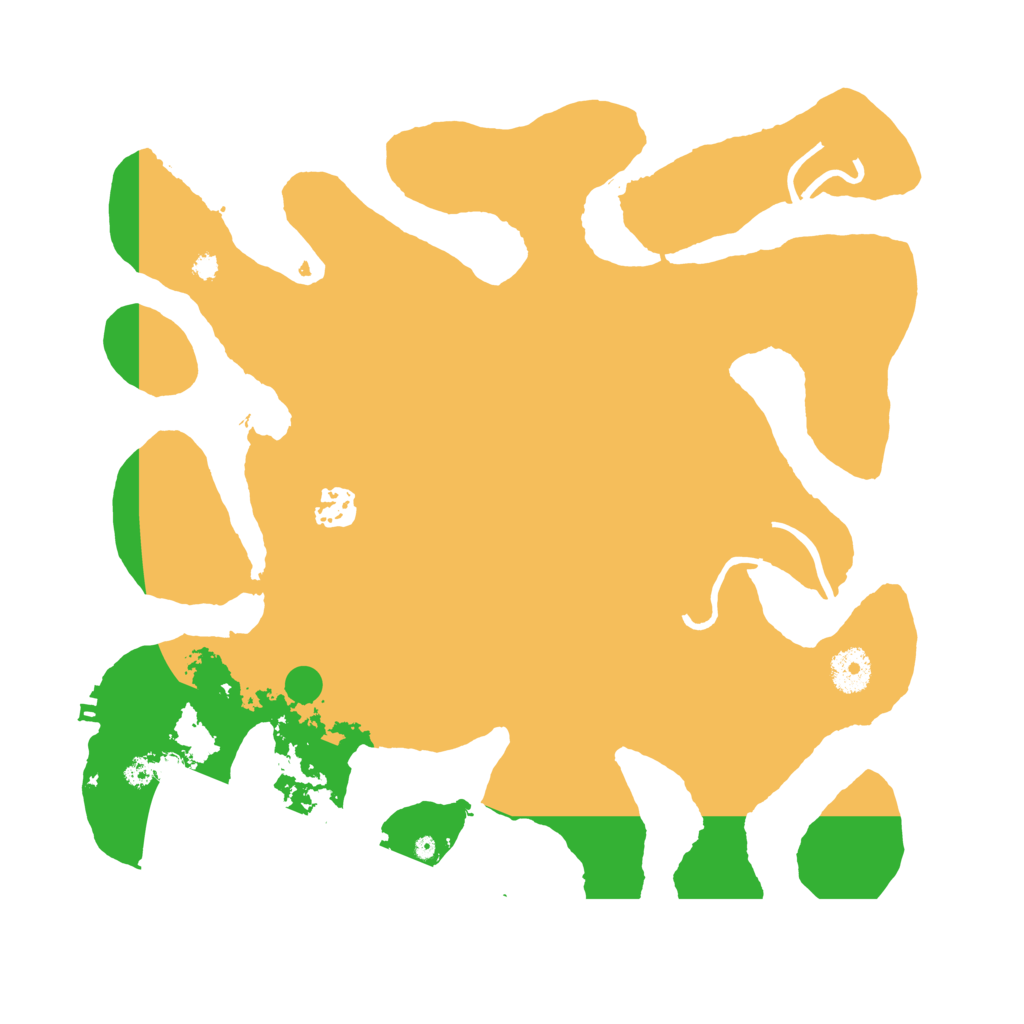 Biome Rust Map: Procedural Map, Size: 3600, Seed: 2139750394