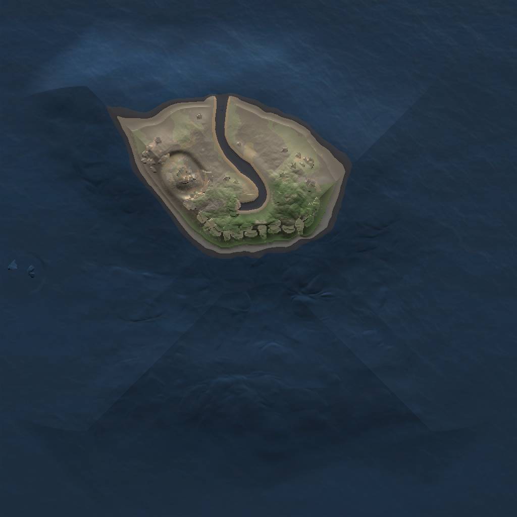 Rust Map: Procedural Map, Size: 1000, Seed: 26, 3 Monuments