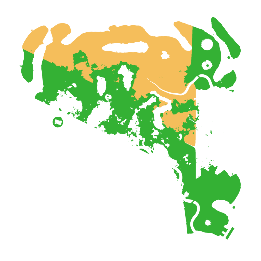 Biome Rust Map: Procedural Map, Size: 4000, Seed: 872720