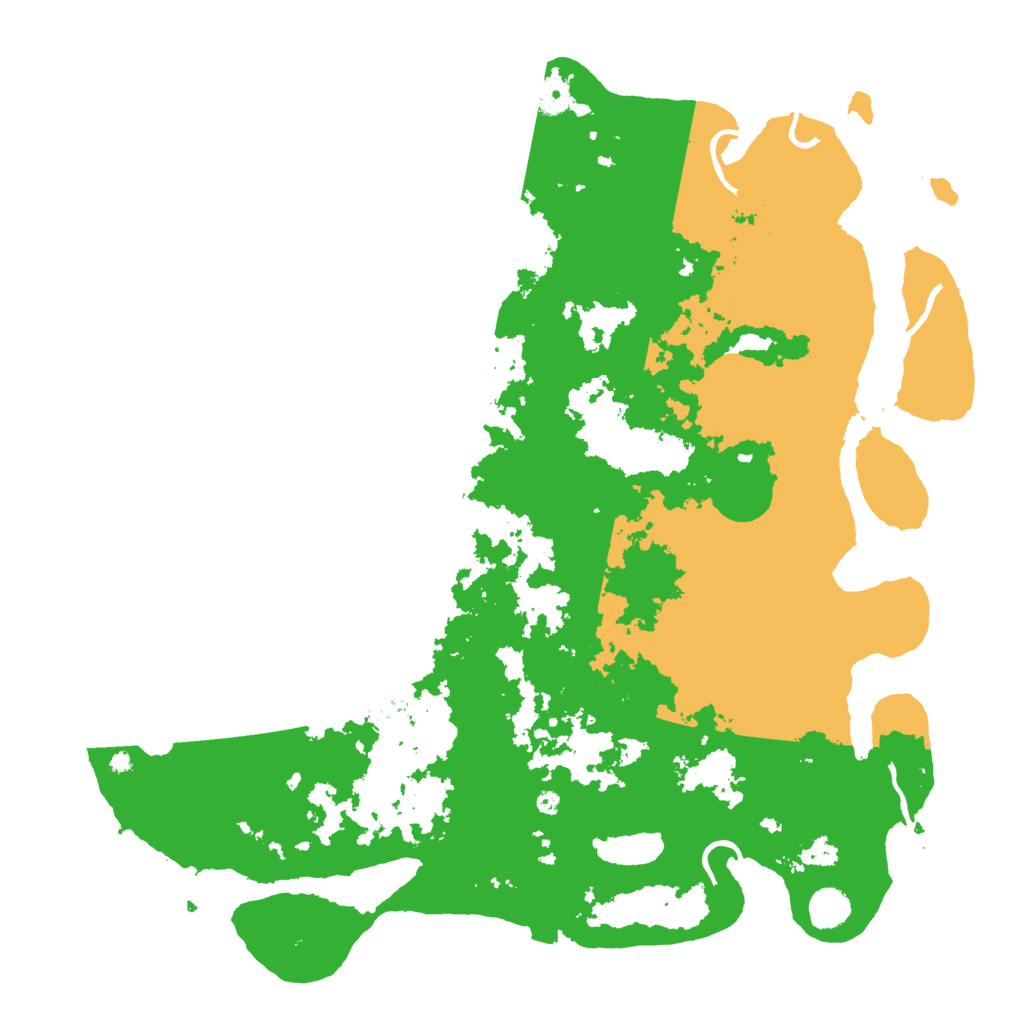 Biome Rust Map: Procedural Map, Size: 4500, Seed: 898984