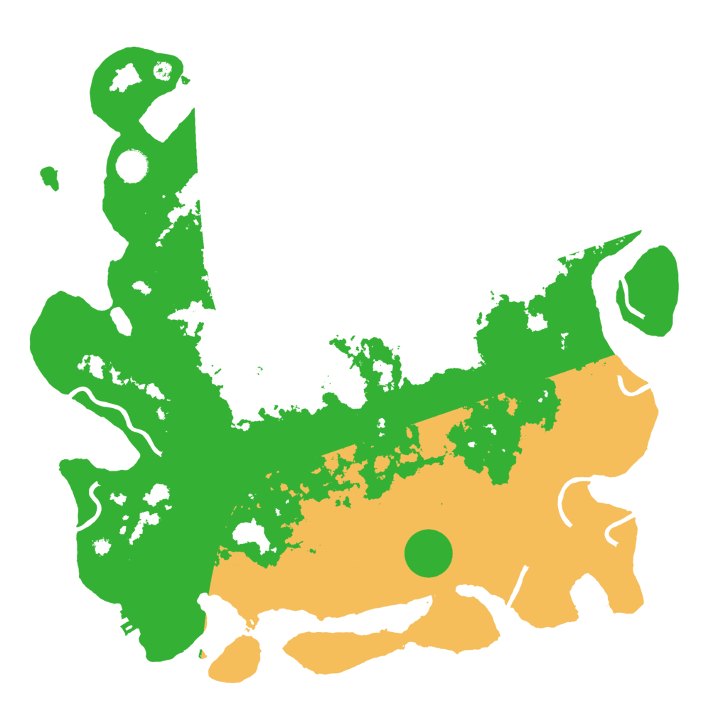 Biome Rust Map: Procedural Map, Size: 4000, Seed: 323877