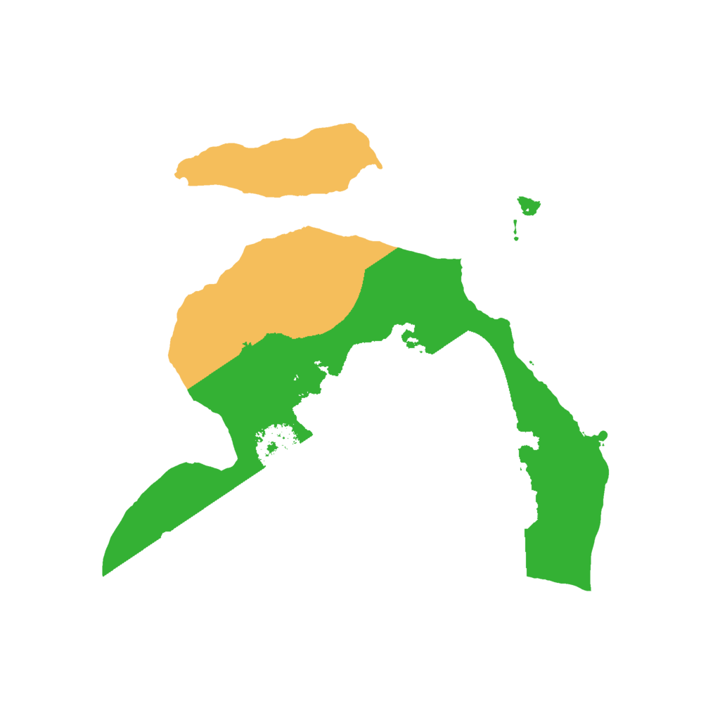 Biome Rust Map: Procedural Map, Size: 1690, Seed: 787612900