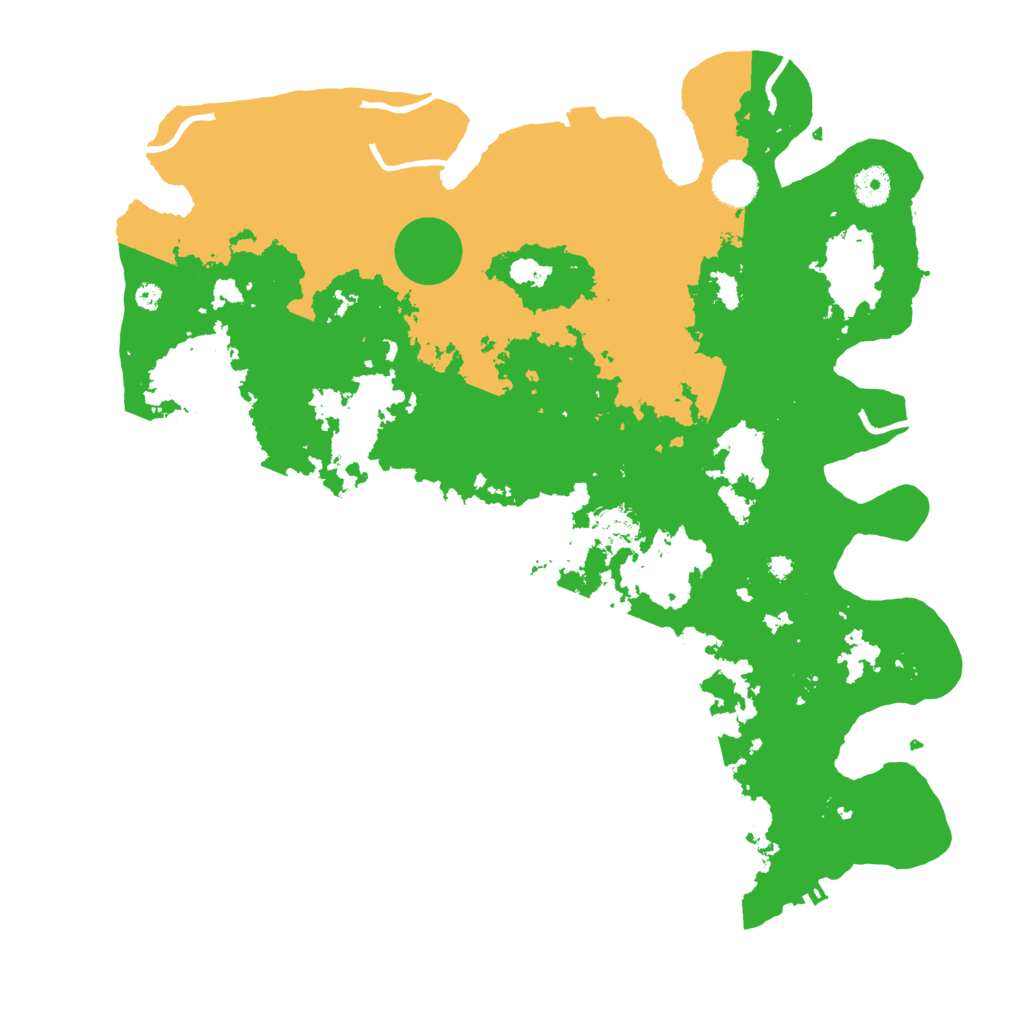 Biome Rust Map: Procedural Map, Size: 4000, Seed: 533658