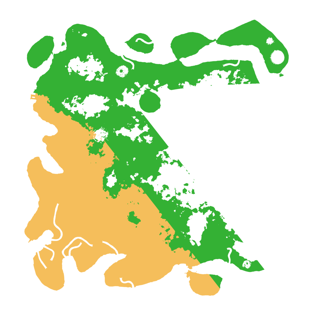 Biome Rust Map: Procedural Map, Size: 4000, Seed: 151047