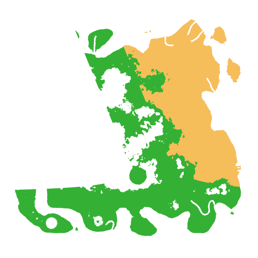 Biome Rust Map: Procedural Map, Size: 4000, Seed: 776084