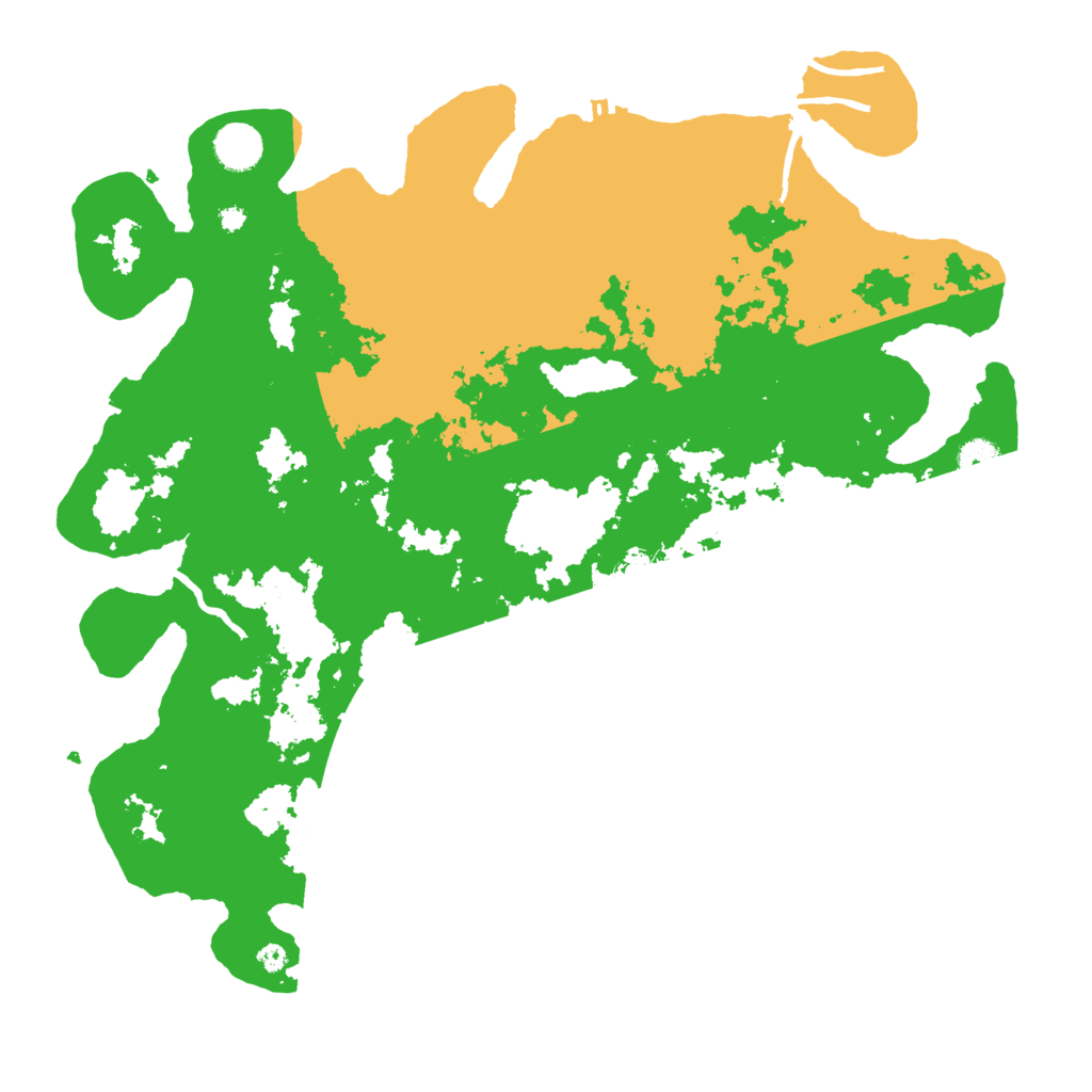 Biome Rust Map: Procedural Map, Size: 4000, Seed: 220283
