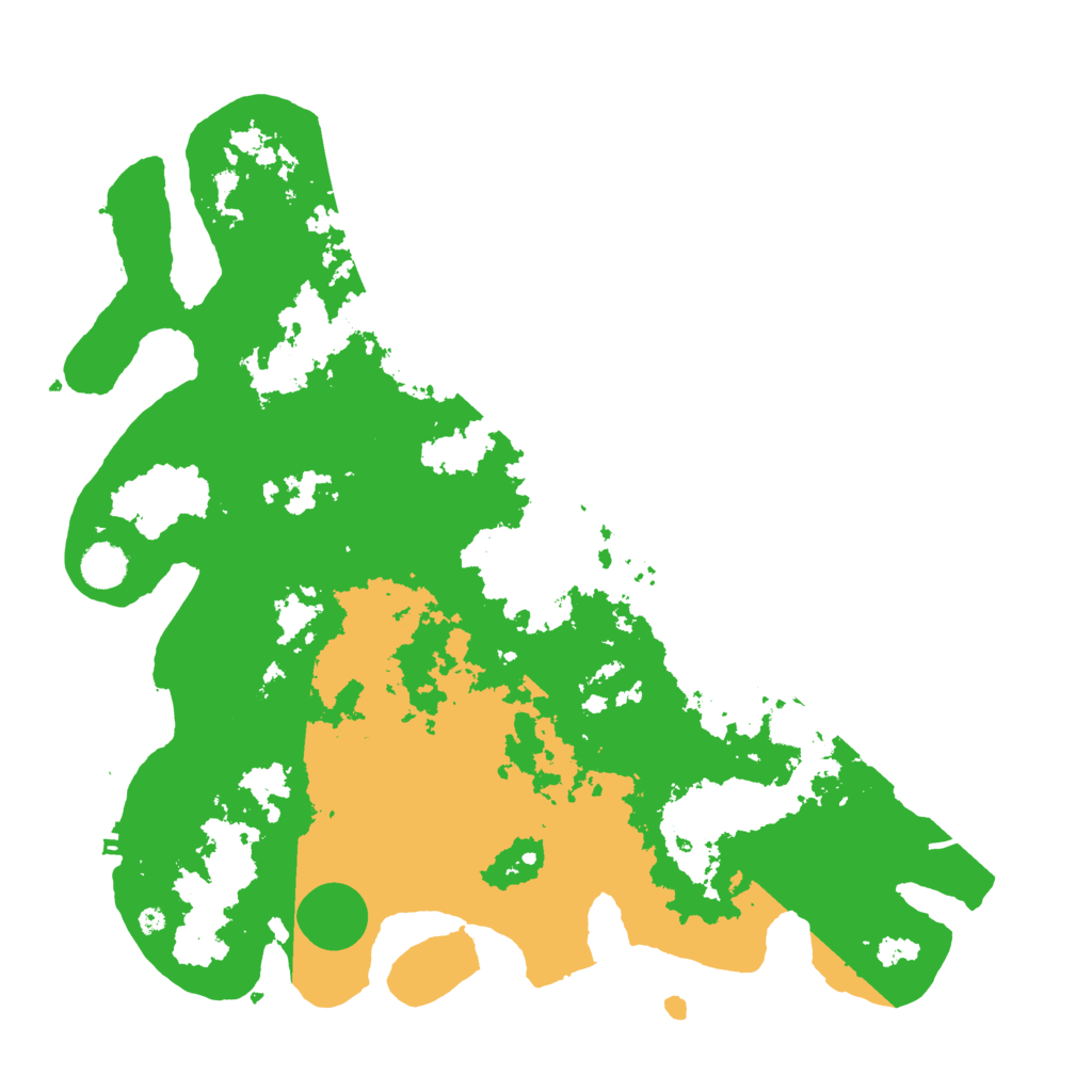 Biome Rust Map: Procedural Map, Size: 4250, Seed: 45370