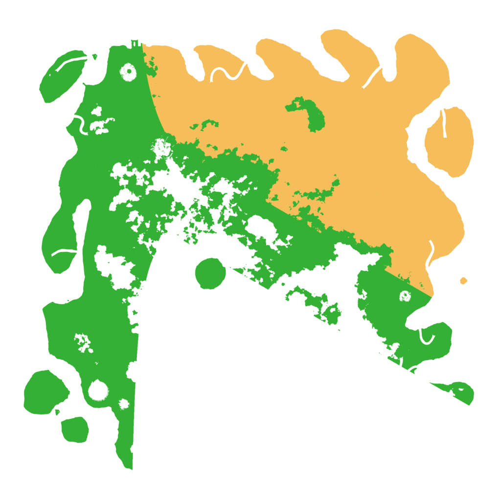 Biome Rust Map: Procedural Map, Size: 4500, Seed: 985909