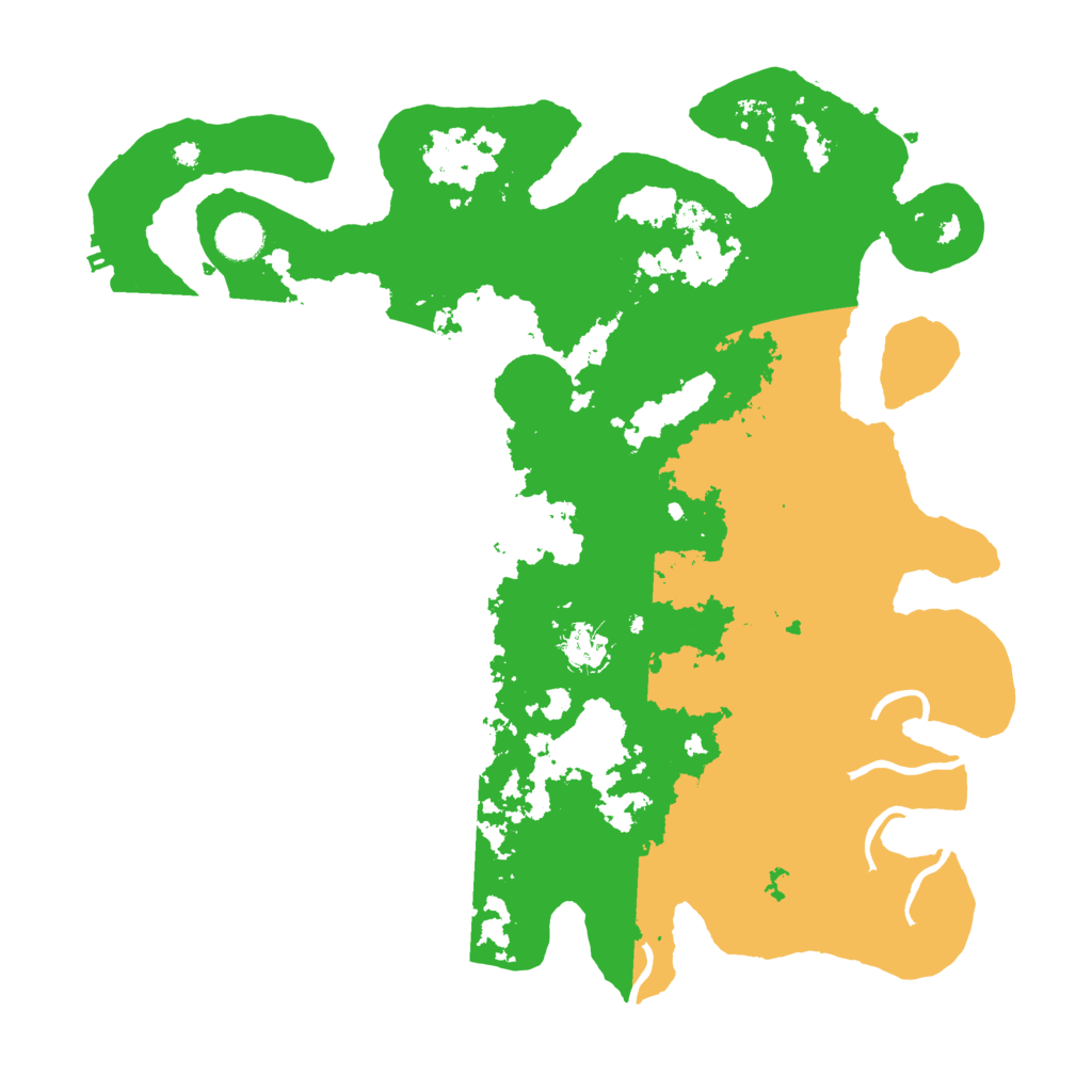 Biome Rust Map: Procedural Map, Size: 4000, Seed: 56245