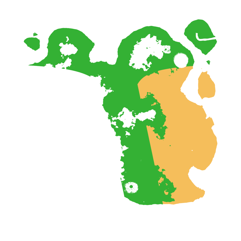 Biome Rust Map: Procedural Map, Size: 3000, Seed: 1594401243