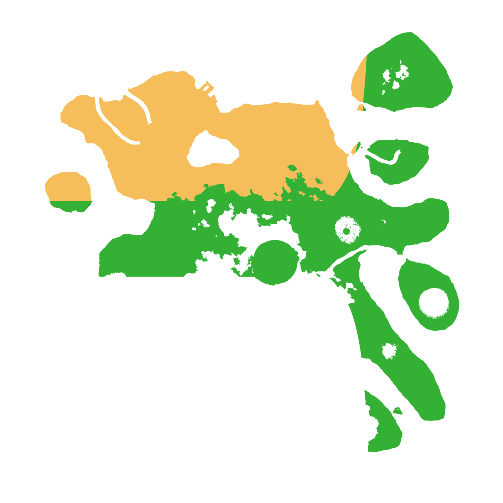 Biome Rust Map: Procedural Map, Size: 3000, Seed: 1115113177