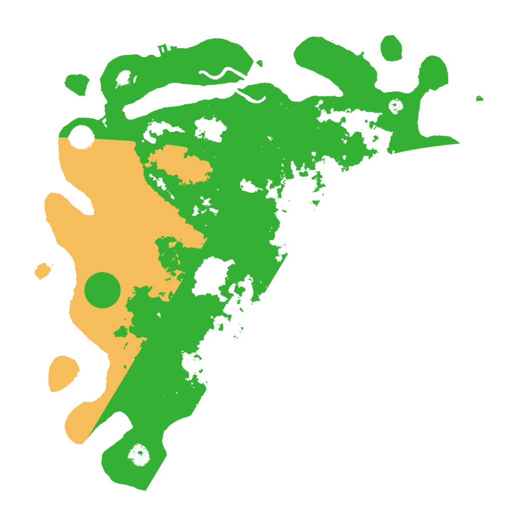 Biome Rust Map: Procedural Map, Size: 3750, Seed: 420234666