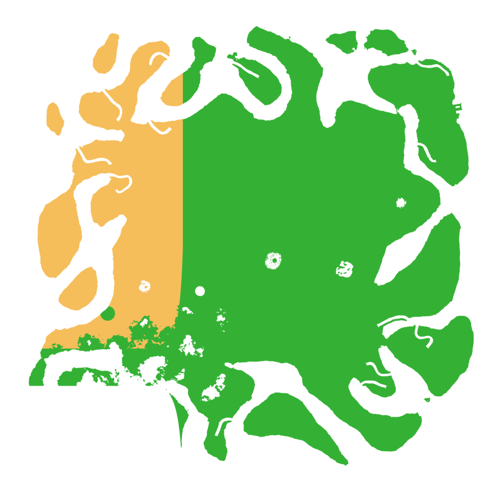 Biome Rust Map: Procedural Map, Size: 4500, Seed: 248486958