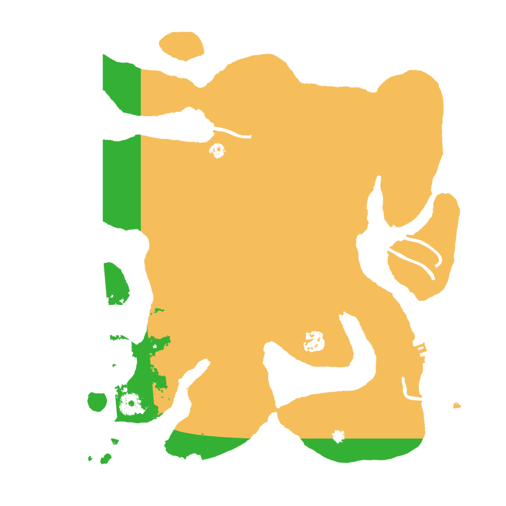 Biome Rust Map: Procedural Map, Size: 3500, Seed: 544563