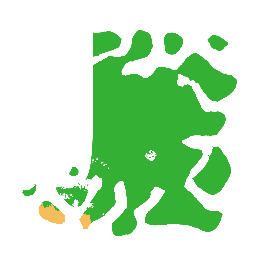 Biome Rust Map: Barren, Size: 3600, Seed: 741484