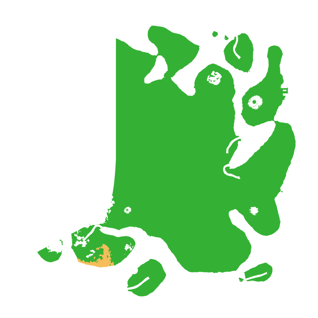 Biome Rust Map: Procedural Map, Size: 3500, Seed: 846450