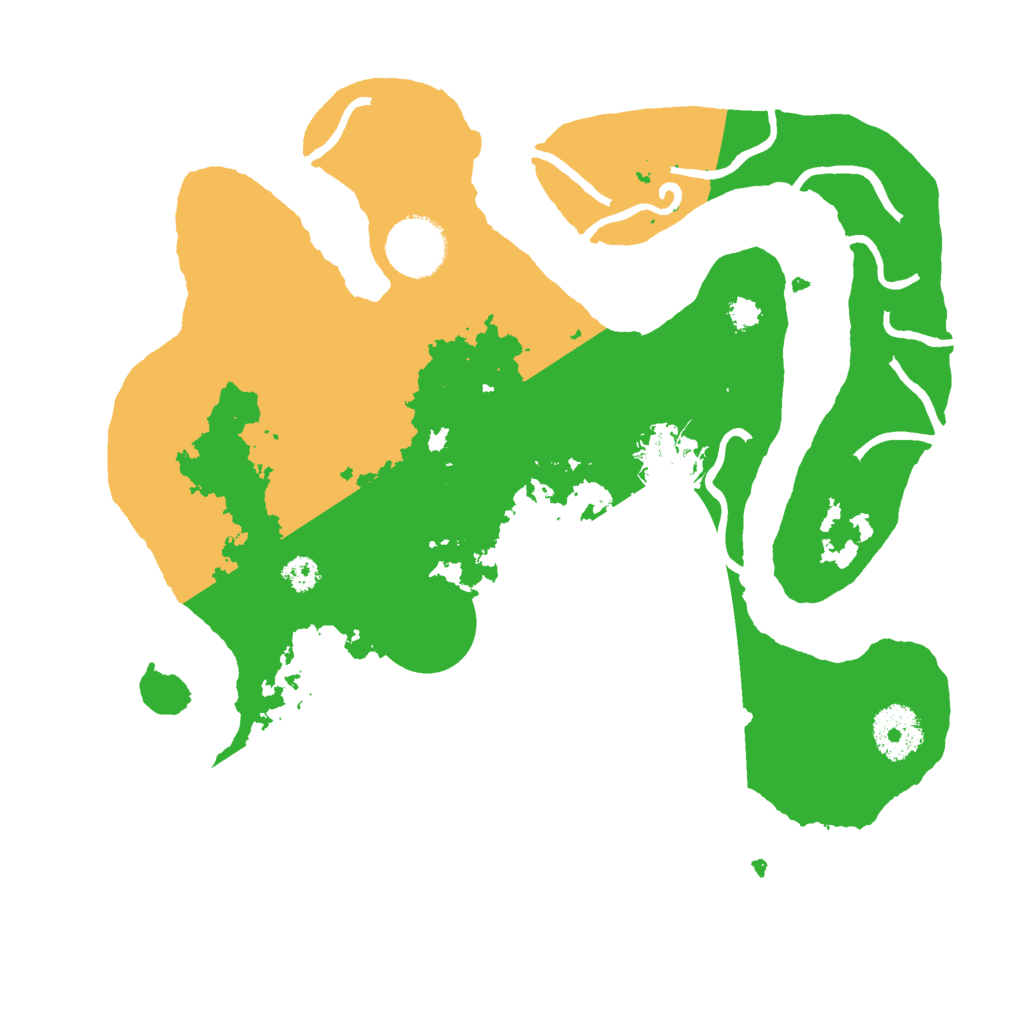 Biome Rust Map: Procedural Map, Size: 3000, Seed: 1184823202