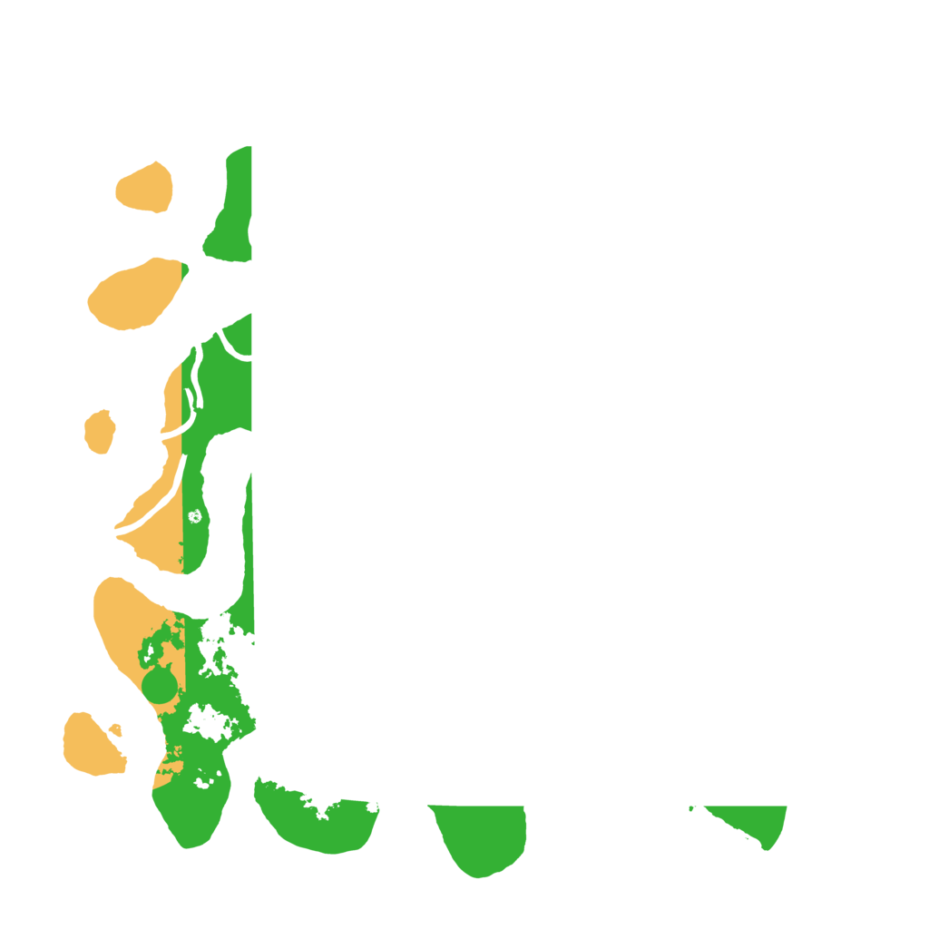 Biome Rust Map: Procedural Map, Size: 3500, Seed: 960504