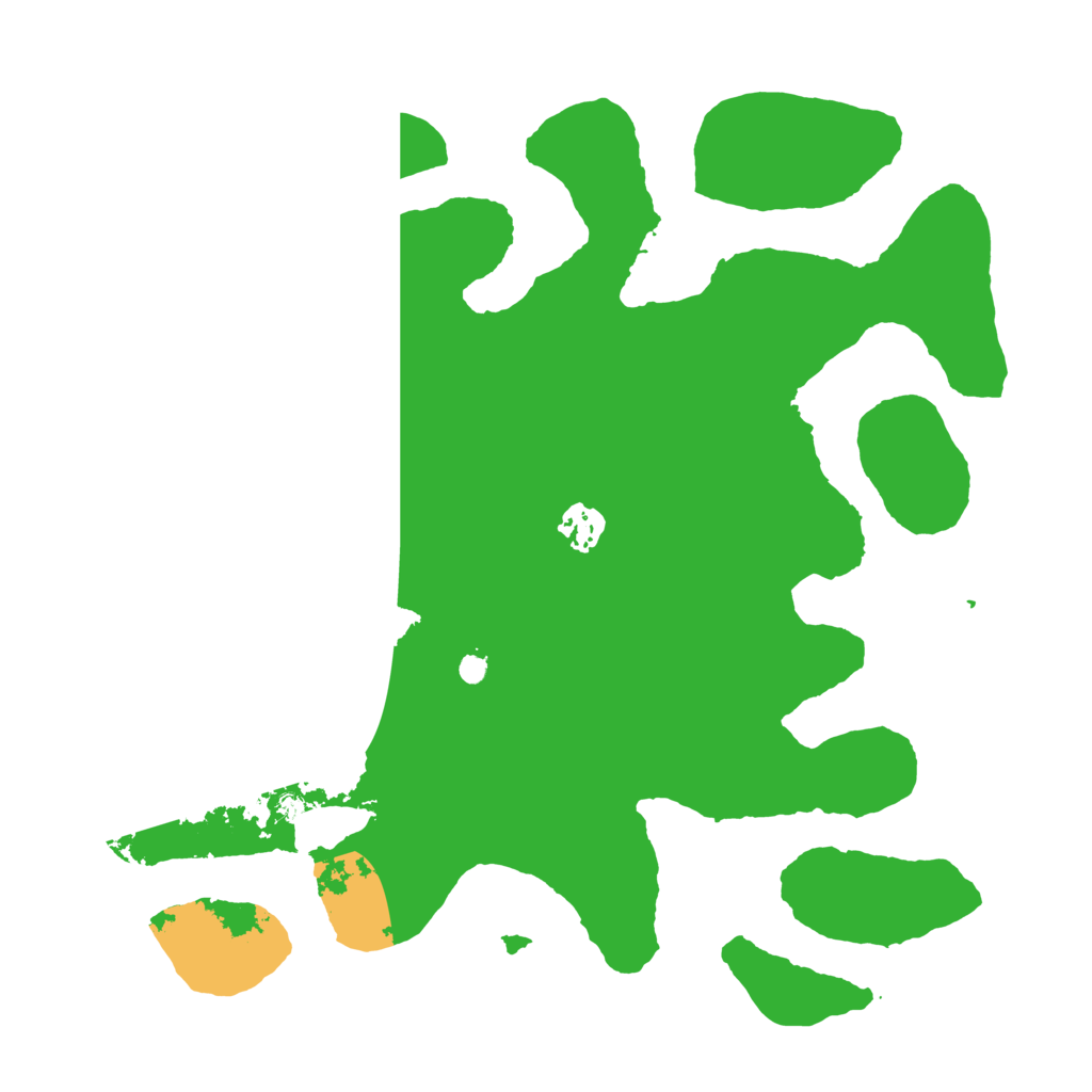 Biome Rust Map: Barren, Size: 3600, Seed: 857861