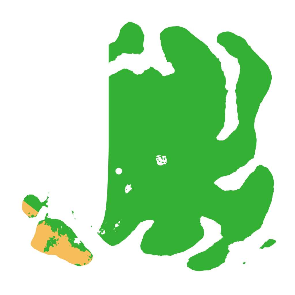 Biome Rust Map: Barren, Size: 4000, Seed: 5425158