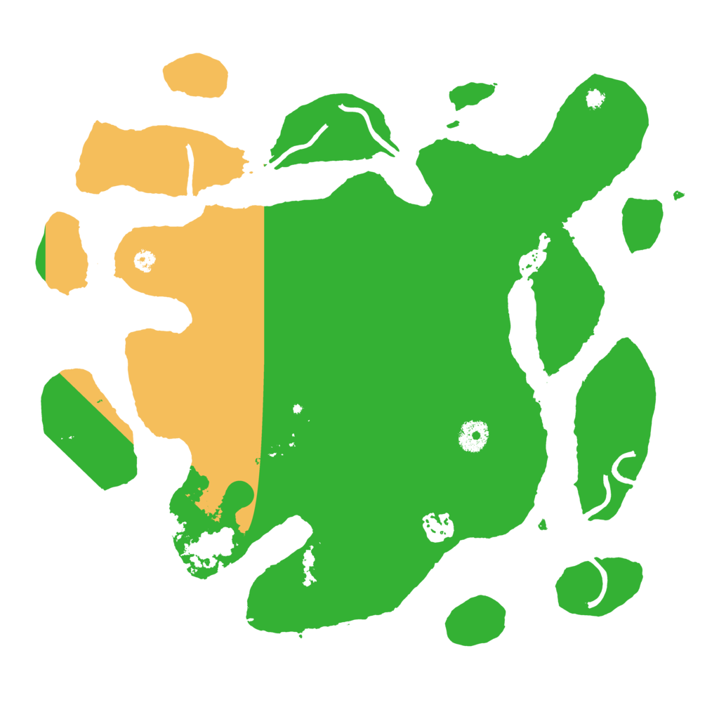 Biome Rust Map: Procedural Map, Size: 3500, Seed: 777371