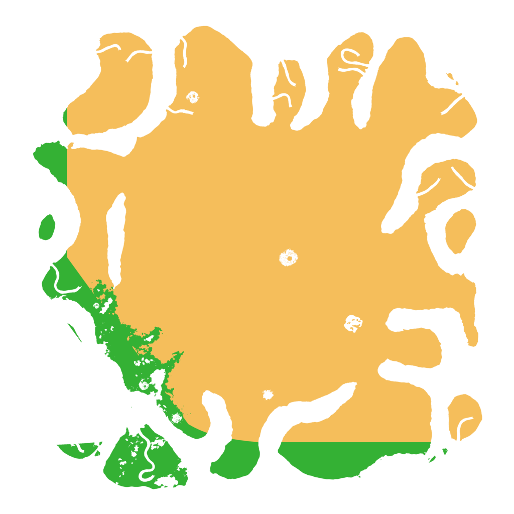 Biome Rust Map: Procedural Map, Size: 4500, Seed: 45745737