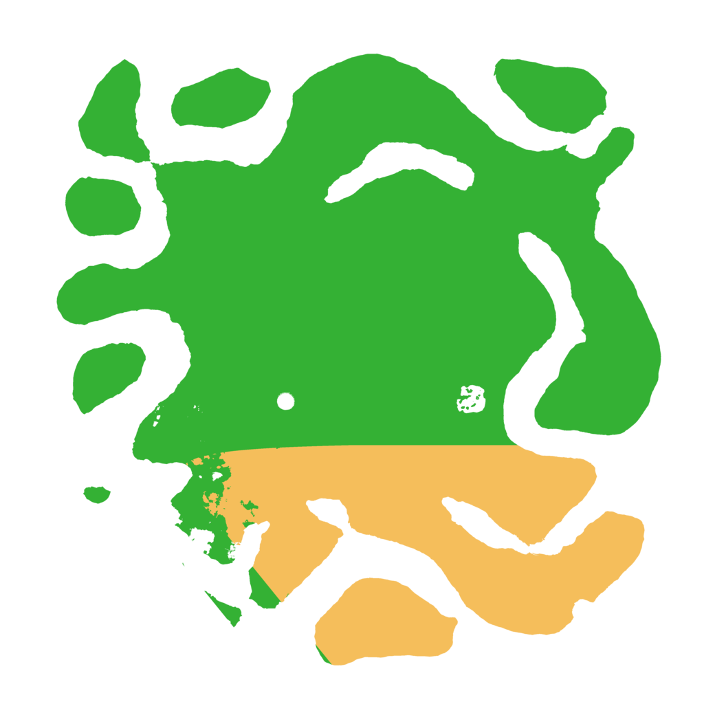 Biome Rust Map: Barren, Size: 3600, Seed: 652375