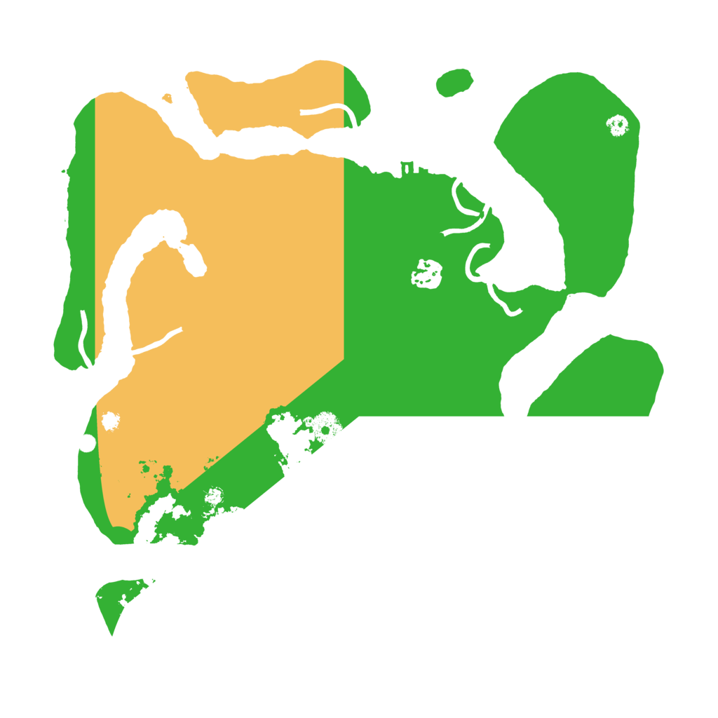 Biome Rust Map: Procedural Map, Size: 3500, Seed: 159219