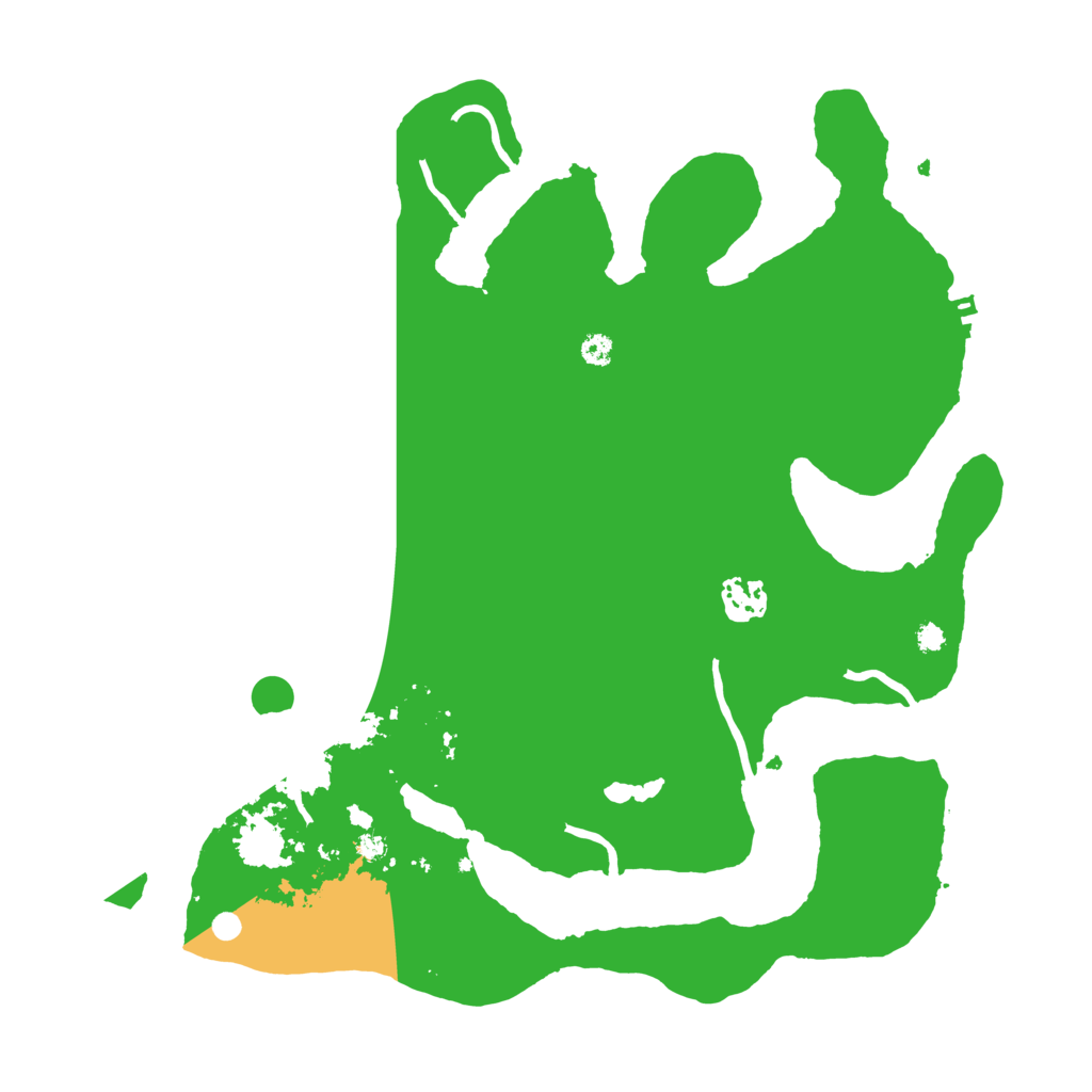 Biome Rust Map: Procedural Map, Size: 3500, Seed: 308048