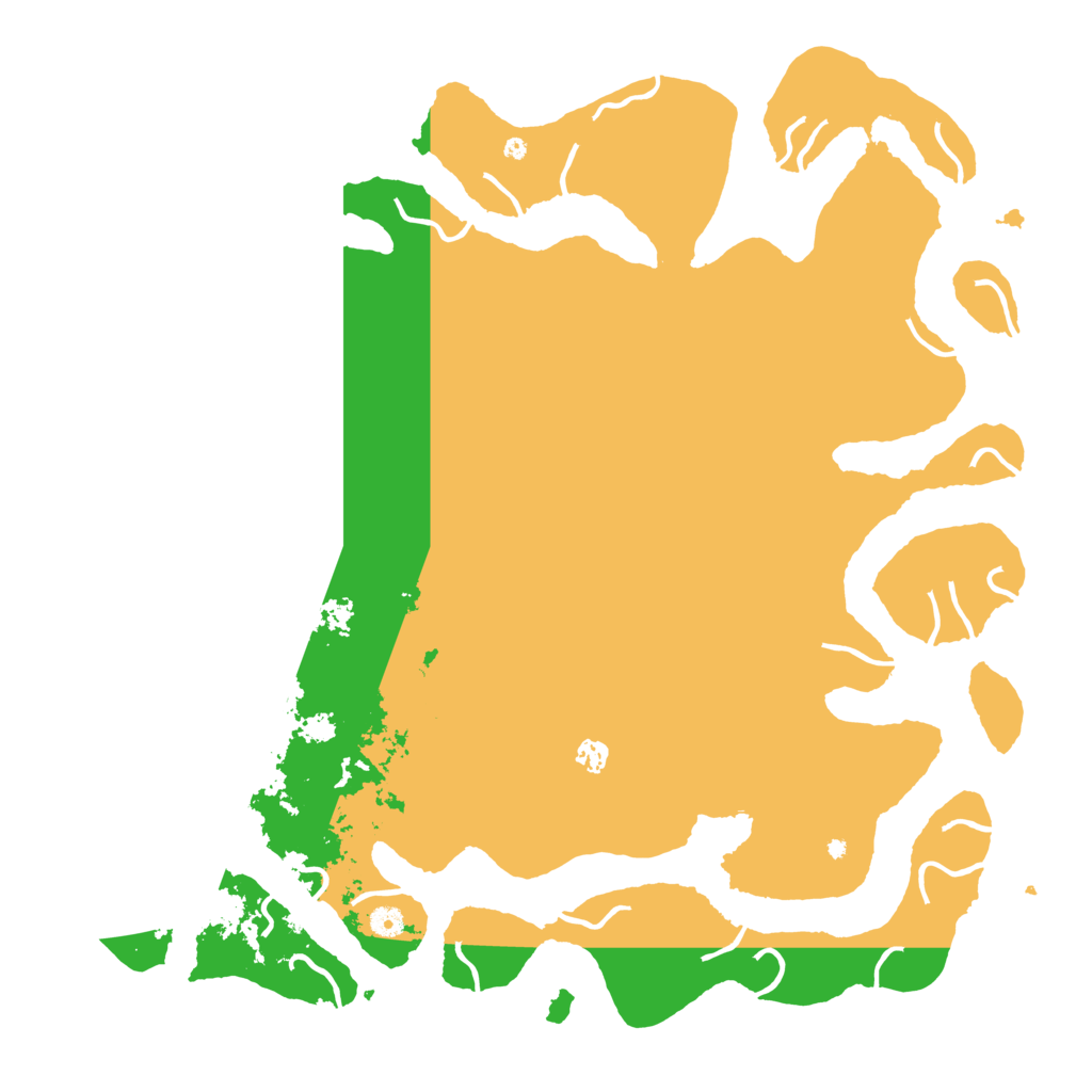 Biome Rust Map: Procedural Map, Size: 5000, Seed: 88981992