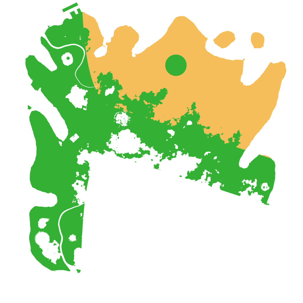 Biome Rust Map: Procedural Map, Size: 3750, Seed: 1642772373