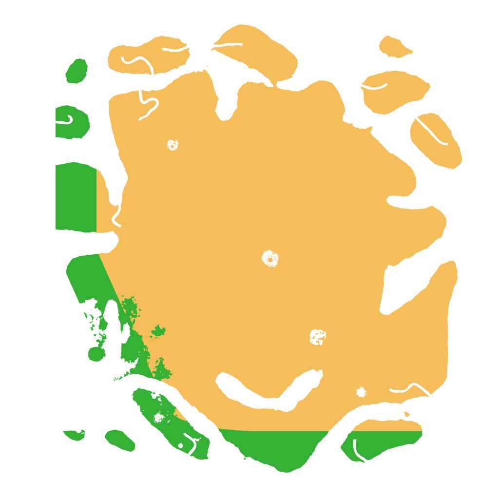Biome Rust Map: Procedural Map, Size: 4500, Seed: 120392031